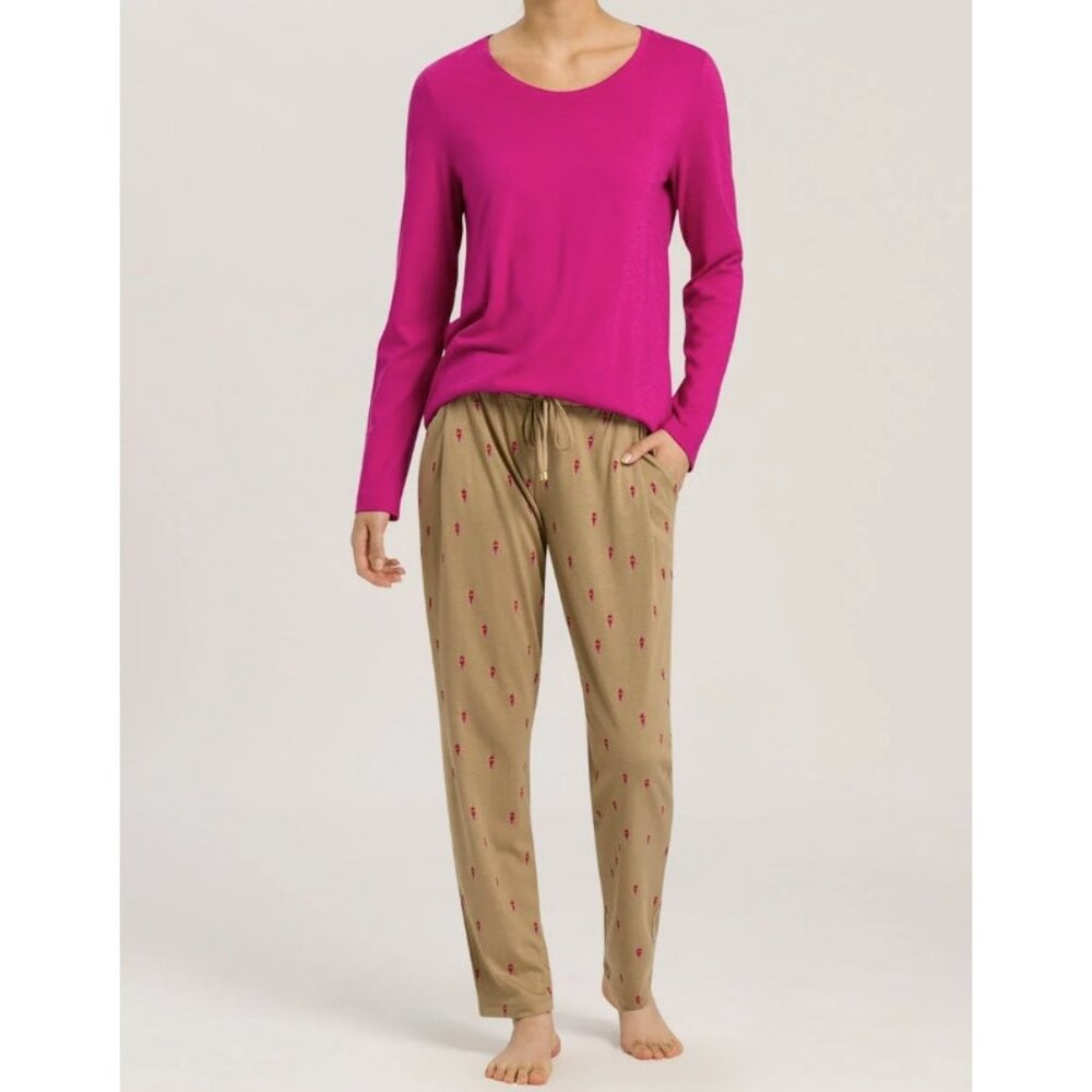 Hanro Lounge Sleep Pyjama Pants Vibrant Fireflies ( XS )